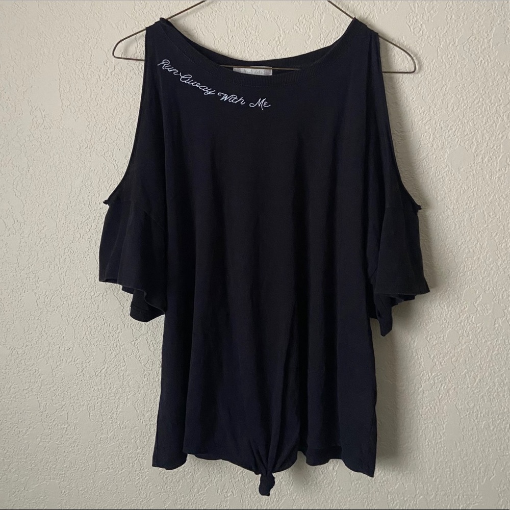 Cold Shoulder Altar’d State Top